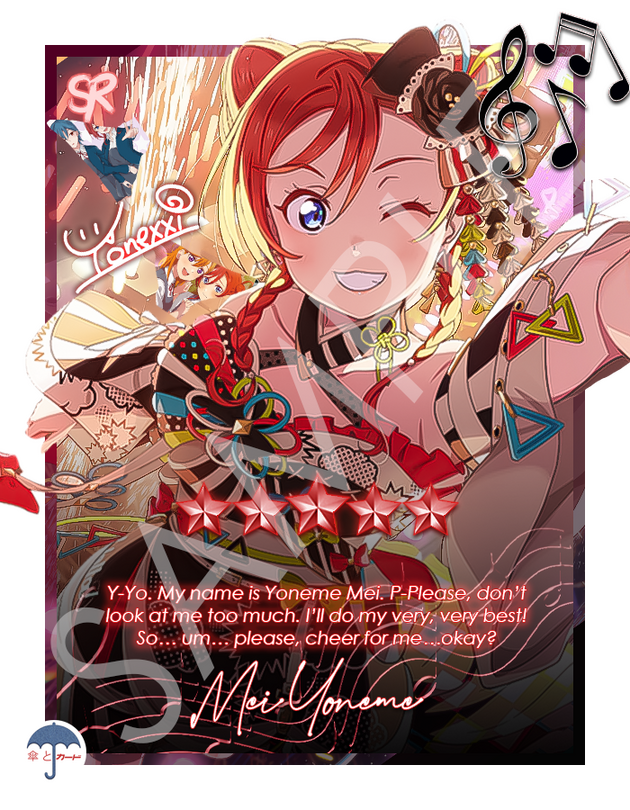 Yonemei Mei Love Live Superstar!!